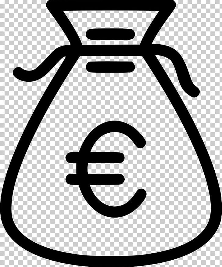 Money Bag Euro Bank Currency PNG, Clipart, Area, Balance, Bank, Black And White, Budget Free PNG Download