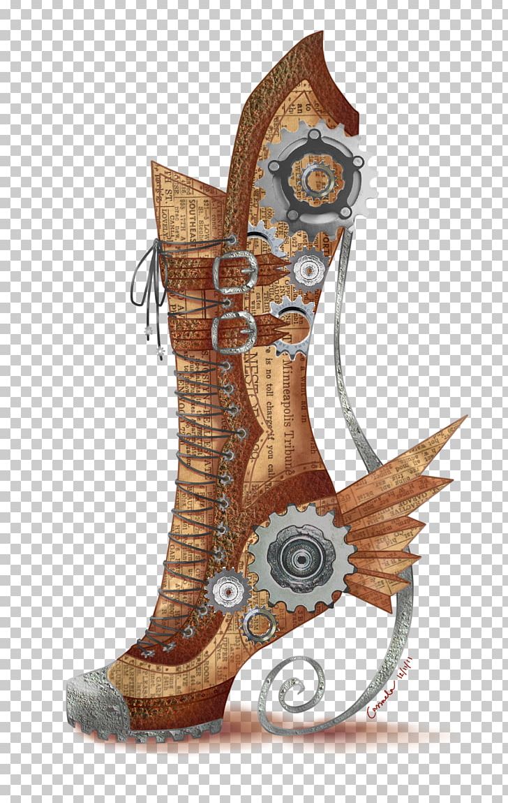 Portal 2 Steampunk Boot Chell PNG, Clipart, Art, Boot, Chell, Cowboy Boot, Deviantart Free PNG Download