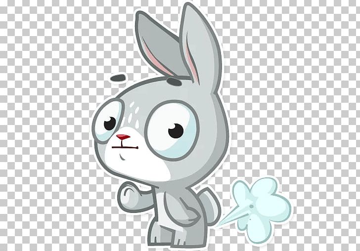 Domestic Rabbit Whiskers Sticker Telegram PNG, Clipart, Animals, Carnivoran, Cartoon, Cat, Cat Like Mammal Free PNG Download