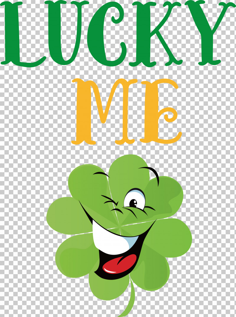 Lucky Me Patricks Day Saint Patrick PNG, Clipart, Cartoon, Flower, Fruit, Leaf, Logo Free PNG Download