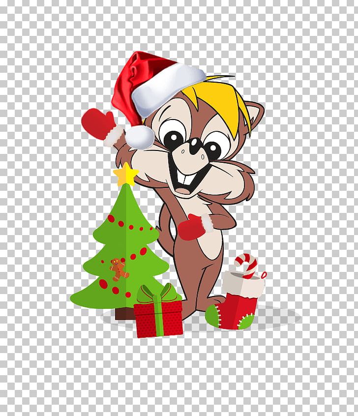 Christmas Tree Santa Claus Bina Bangsa Child Party PNG, Clipart, Art, Birthday, Cartoon, Child, Chipmunk Free PNG Download