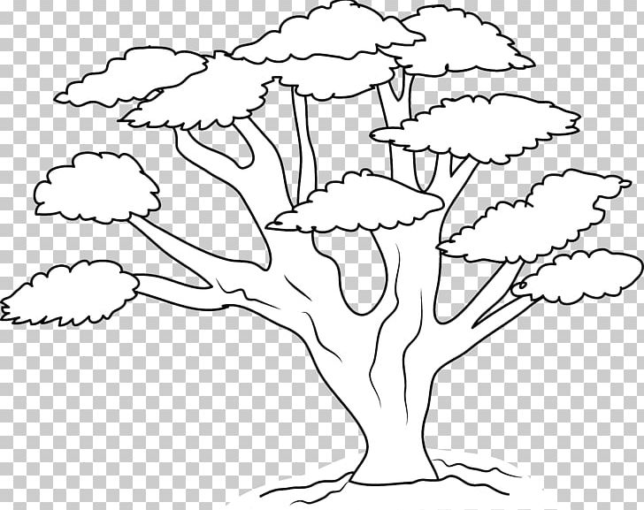 Drawing Line Art Tree PNG, Clipart, Art, Artwork, Beak, Black And White, Branch Free PNG Download
