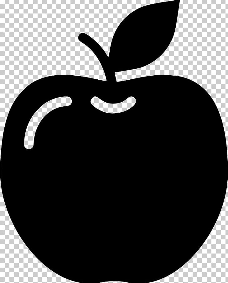 Apple Vegetarian Cuisine Food Fruit PNG, Clipart, Apple, Apple Icon, Black, Black And White, Computer Icons Free PNG Download