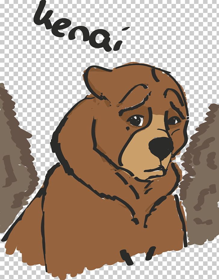 Dog Bear Kenai Drawing PNG, Clipart, Art, Bear, Beaver, Big Cats, Brother Bear Free PNG Download