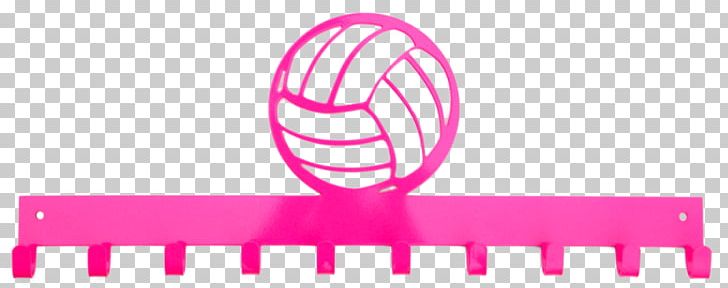 Volleyball Sports Medal PNG, Clipart, Brand, Drawing, Line, Logo, Magenta Free PNG Download