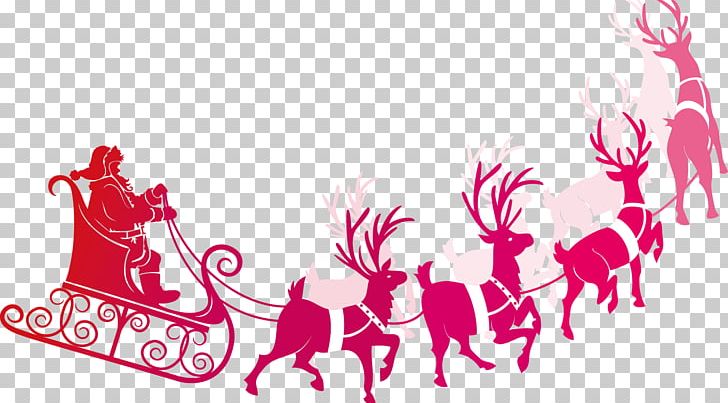 Santa Clauss Reindeer Rudolph Santa Clauss Reindeer PNG, Clipart, Christ, Christmas, Christmas Card, Computer Wallpaper, Design Element Free PNG Download