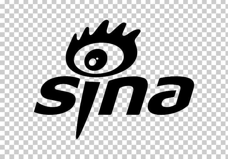 Logo Sina Corp NASDAQ:SINA China PNG, Clipart, Area, Black And White, Blog, Brand, Chief Executive Free PNG Download
