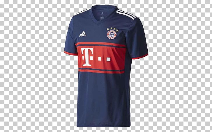 Jersey Shirt Sleeve Top Clothing PNG, Clipart, Active Shirt, Adidas, Bayern, Bayern Munich, Blue Free PNG Download