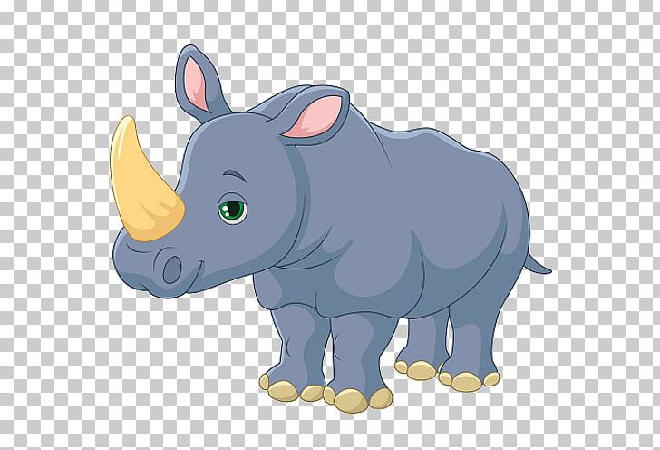 Rhinoceros Graphics Illustration Open PNG, Clipart, Animal Figure, Cartoon, Cattle Like Mammal, Drawing, Fauna Free PNG Download