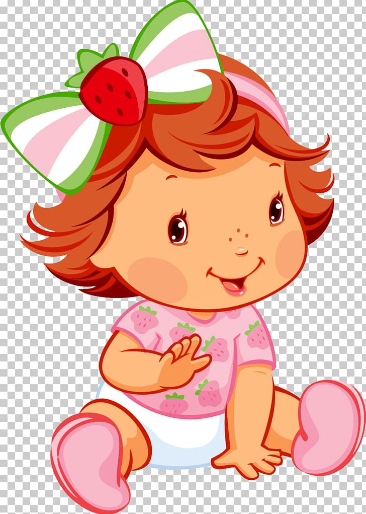 Strawberry Shortcake Infant Drawing Png Clipart Art Artwork Baby Toys Cheek Child Free Png Download