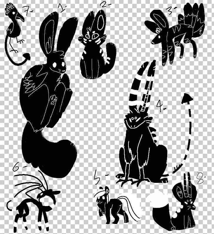 Cat Creatures 3 Silhouette Shadow Horse PNG, Clipart, Adopt, Animals, Art, Black And White, Carnivoran Free PNG Download