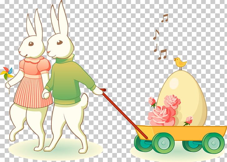 Easter Bunny European Rabbit Euclidean Illustration PNG, Clipart, Animals, Art, Balloon Cartoon, Cartoon Character, Cartoon Cloud Free PNG Download