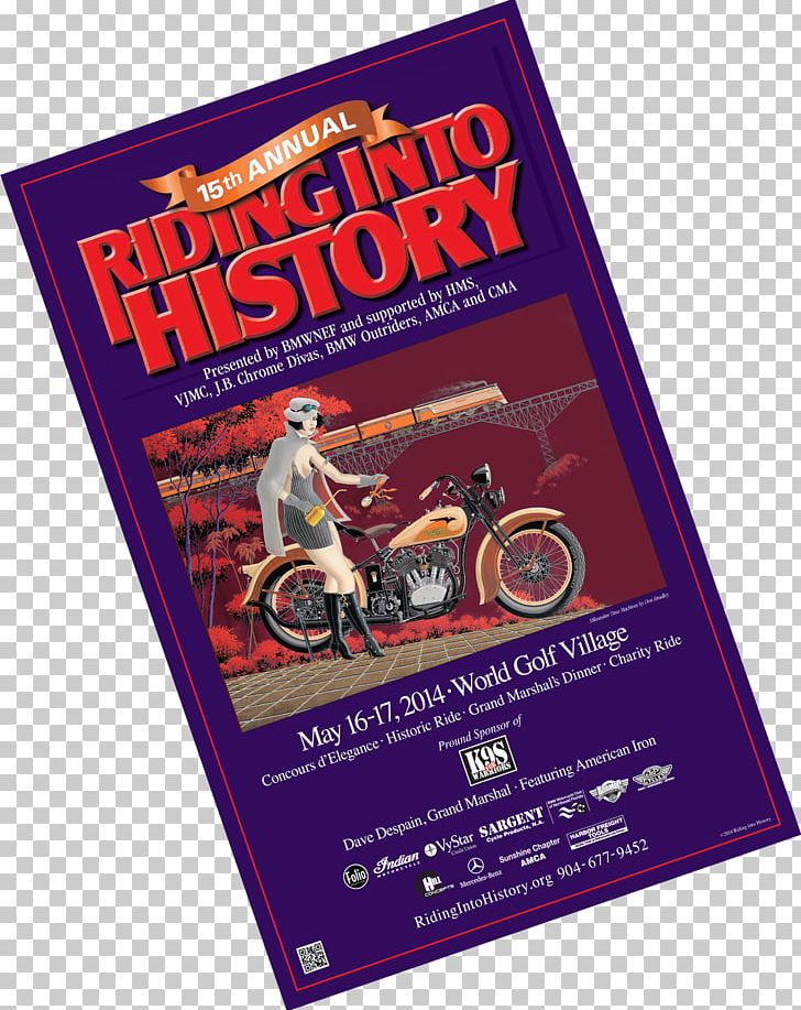 Poster Riding Into History 2018 Tickets Charity Shop Concours D'Elegance PNG, Clipart,  Free PNG Download
