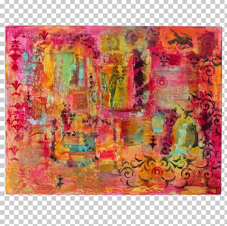 Acrylic Paint Painting Modern Art Textile PNG, Clipart, Acrylic Paint, Acrylic Resin, Art, Dream Watercolor, Magenta Free PNG Download