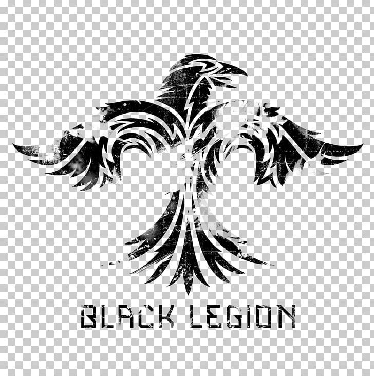 Eve Black Black Legion EVE Online T-shirt Logo PNG, Clipart, Bird, Black, Black And White, Black Legion, Brand Free PNG Download
