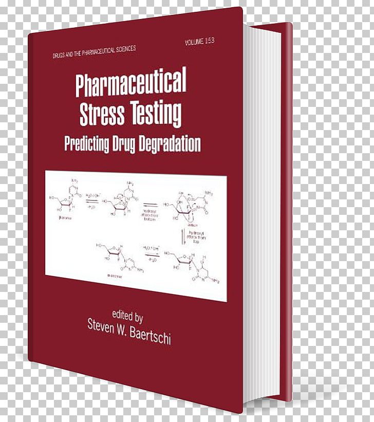 Pharmaceutical Stress Testing: Predicting Drug Degradation Book Dược Học Edition PNG, Clipart, Book, Brand, Drug, Edition, Objects Free PNG Download