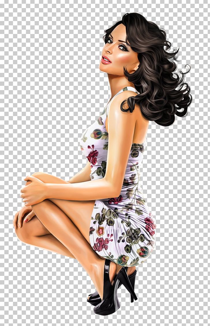 Pin-up Girl Woman PNG, Clipart, Art, Beauty, Black Hair, Brown Hair, Deviantart Free PNG Download