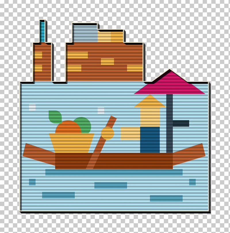 Floating Market Icon Thailand Icon Pattaya Icon PNG, Clipart, City, Container Ship, Floating Market Icon, Orange, Pattaya Icon Free PNG Download