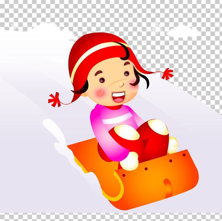 Skiing Cartoon Child Illustration PNG, Clipart, Art, Character, Comics, Creative, Fictional Character Free PNG Download