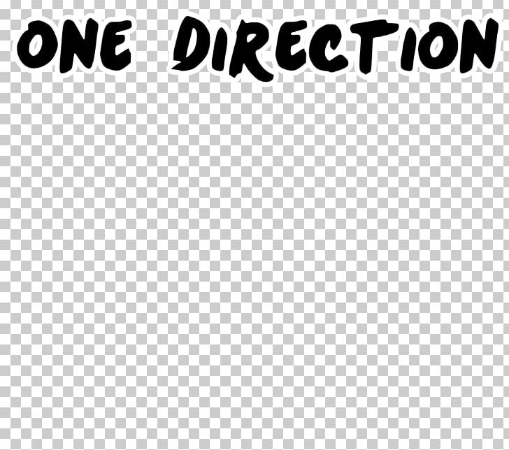 One Direction Logo Graphic Design Font PNG, Clipart, Angle, Area, Black, Black And White, Brand Free PNG Download