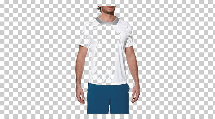 T-shirt Asics Athlete Shortsleeve Men's Tennis Shirt M White Shoulder Sportswear PNG, Clipart,  Free PNG Download