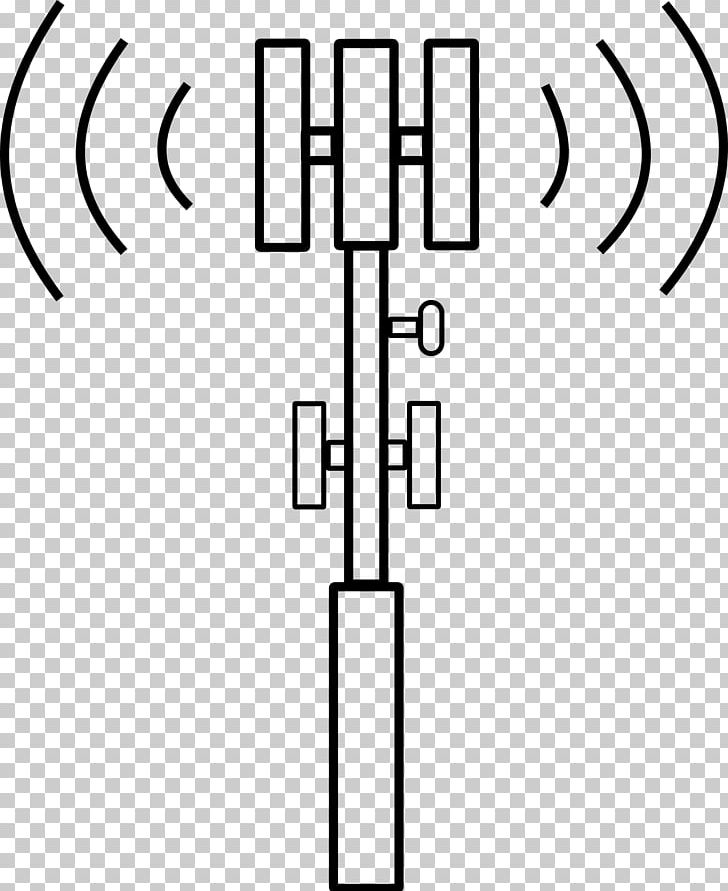 Cell Site Telecommunications Tower Antenna PNG, Clipart, Angle, Area, Black, Black And White, Brand Free PNG Download