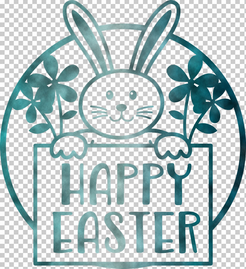 Happy Easter PNG, Clipart, Coloring Book, Easter Bunny, Easter Egg, Green, Happy Free PNG Download
