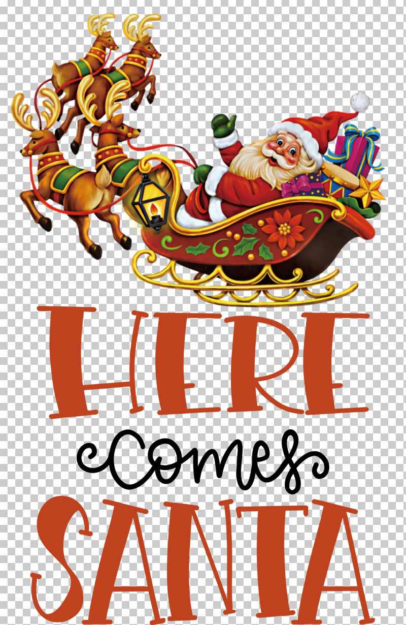 Here Comes Santa Santa Christmas PNG, Clipart, Animation, Christmas, Christmas Carol, Christmas Day, Drawing Free PNG Download