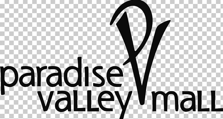 Paradise Valley Mall Logo Shopping Centre Brand Macerich PNG, Clipart, Area, Arizona, Black And White, Brand, Line Free PNG Download