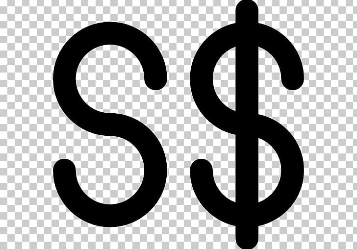 Singapore Dollar Dollar Sign Hong Kong Dollar PNG, Clipart, Black And White, Circle, Computer Icons, Currency, Currency Symbol Free PNG Download