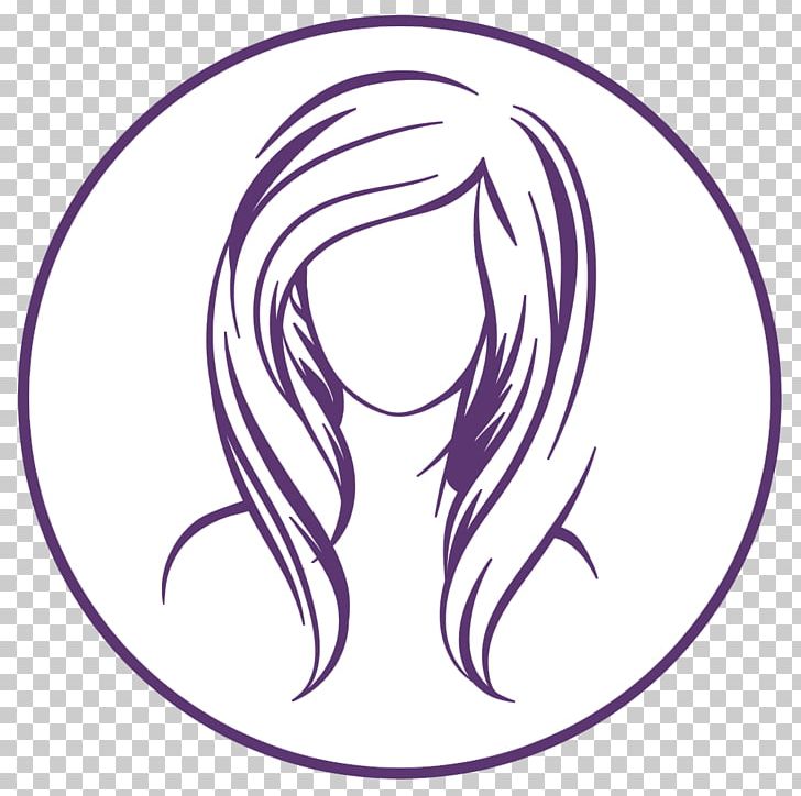 Long Hair Woman PNG, Clipart, Artwork, Beauty Parlour, Circle, Cosmetologist, Drawing Free PNG Download