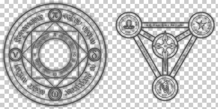 Magic Circle Magical Girl White Magic PNG, Clipart, Auto Part, Black And White, Black Magic, Body Jewelry, Circle Free PNG Download