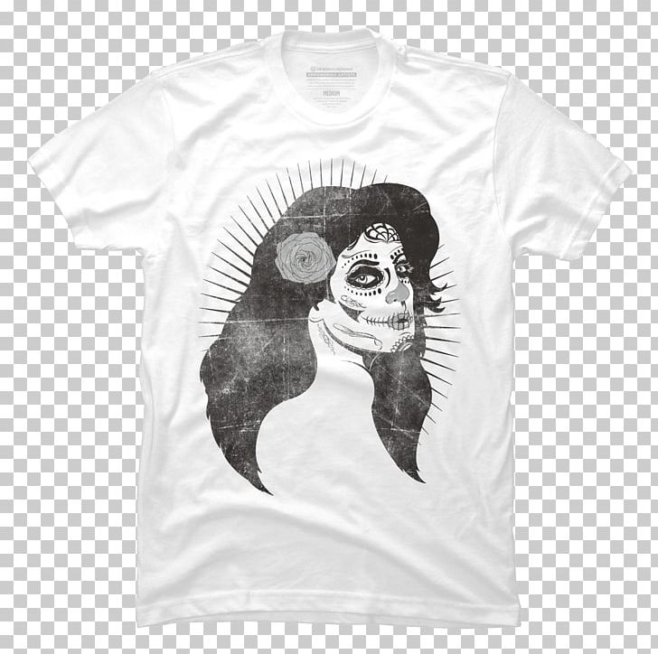 T-shirt Calavera Art TeePublic Drawing PNG, Clipart, Art, Black, Brand, Calavera, Clothing Free PNG Download