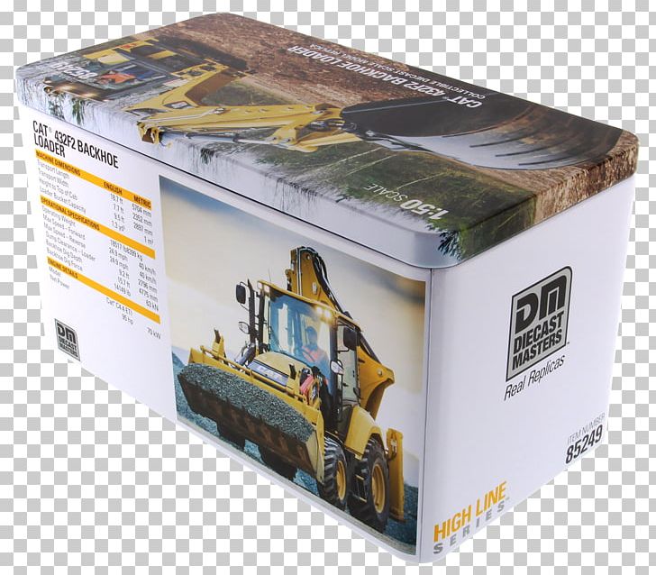 Caterpillar Inc. Backhoe Loader Die-cast Toy Excavator Telescopic Handler PNG, Clipart, 150 Scale, Backhoe, Backhoe Loader, Box, Carton Free PNG Download