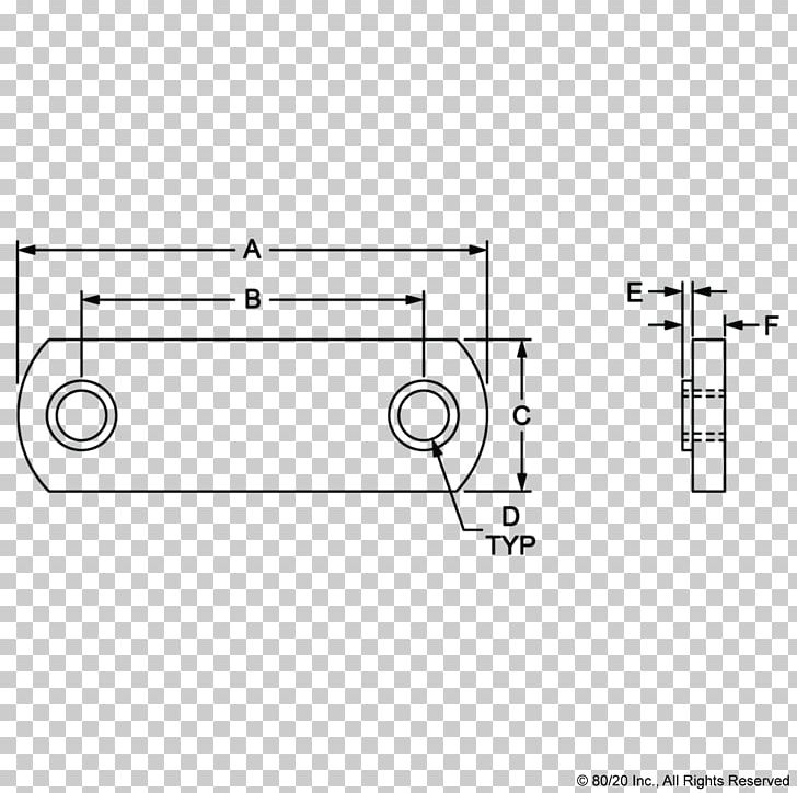T-nut 80/20 T-slot Nut PNG, Clipart, 8020, Angle, Area, Auto Part, Black And White Free PNG Download