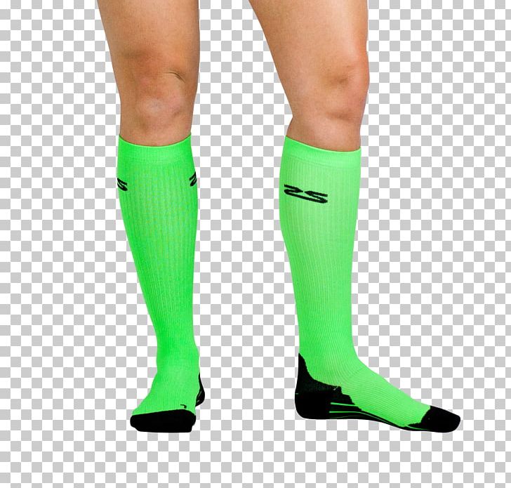 Compression Stockings Calf Sock Knee Shoe PNG, Clipart, Calf, Compression, Compression Stockings, Green, Human Leg Free PNG Download