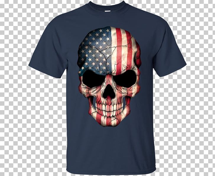 Flag Of The United States Skull T-shirt PNG, Clipart, Active Shirt, Brand, Decal, Flag, Flag Of Mexico Free PNG Download