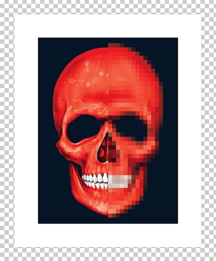 Skull Pixel Art Pixelation PNG, Clipart, 2d Computer Graphics, Art, Art Print, Bone, Death Free PNG Download