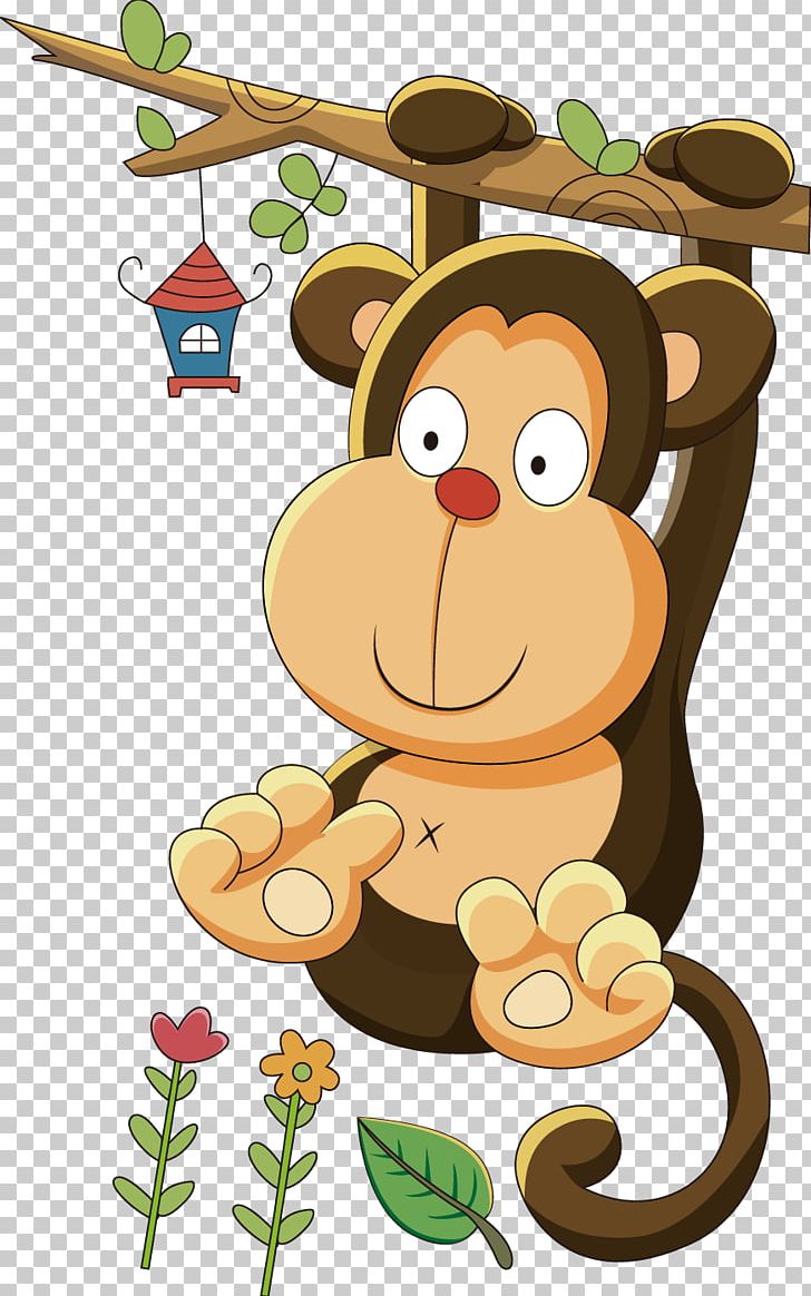 Monkey Cartoon PNG, Clipart, Animals, Balloon Cartoon, Car, Cartoon, Cartoon Couple Free PNG Download
