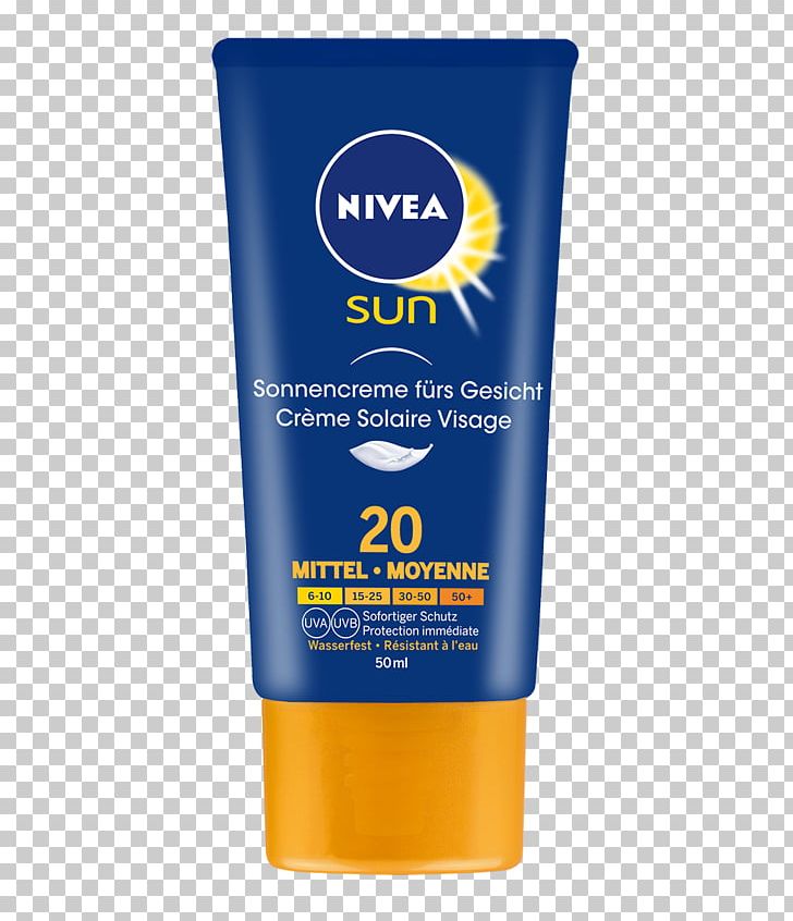 Sunscreen Lotion Cream Factor De Protección Solar Nivea PNG, Clipart, Antiaging Cream, Cream, Face, Facial, Lotion Free PNG Download