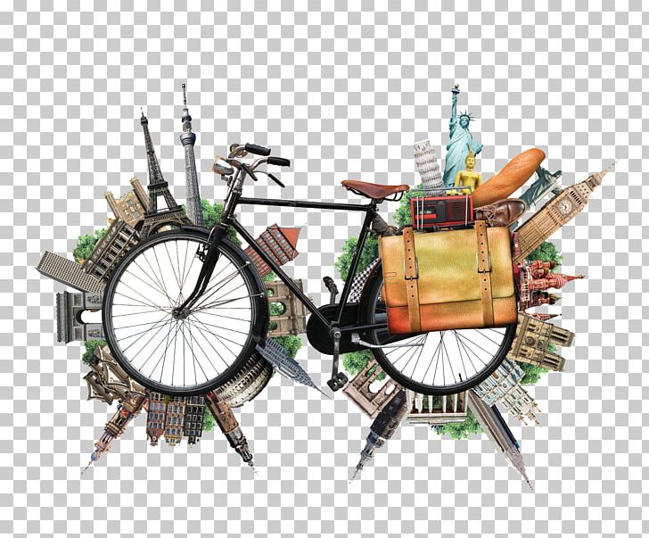 Eiffel Tower World Architecture Tourist Attraction Landmark PNG, Clipart, Bags, Bicycle, Creative Artwork, Creative Background, Creative Graphics Free PNG Download
