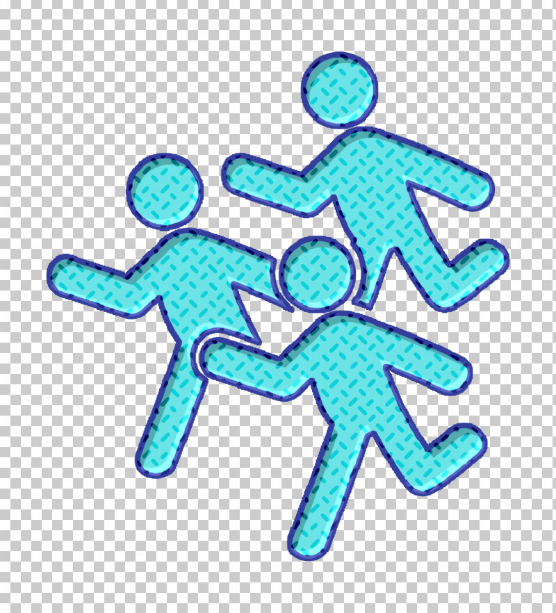 Group Of Men Running Icon Humans 2 Icon Run Icon PNG, Clipart, Gesture, Humans 2 Icon, People Icon, Run Icon, Turquoise Free PNG Download