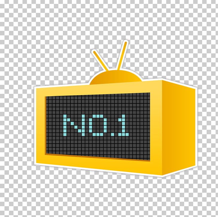 Television Set Yellow PNG, Clipart, Brand, Copyright, Creative, Creative Tv, Download Free PNG Download