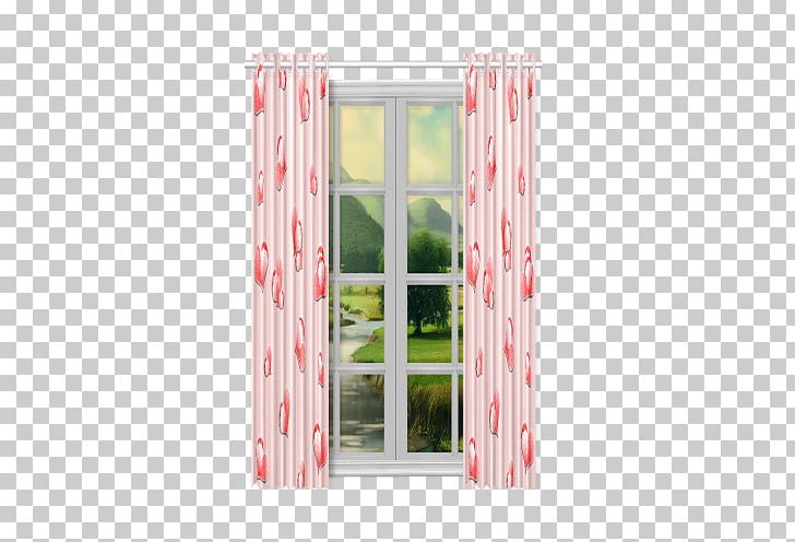 Curtain Window Siberian Tiger Pattern PNG, Clipart, Centimeter, Curtain, Floating Heart, Furniture, Interior Design Free PNG Download