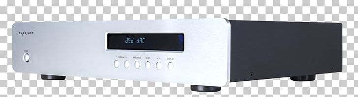 Digital-to-analog Converter Digital Audio S/PDIF Direct Stream Digital AV Receiver PNG, Clipart, Amplifier, Analog Signal, Angle, Audio, Audio Equipment Free PNG Download