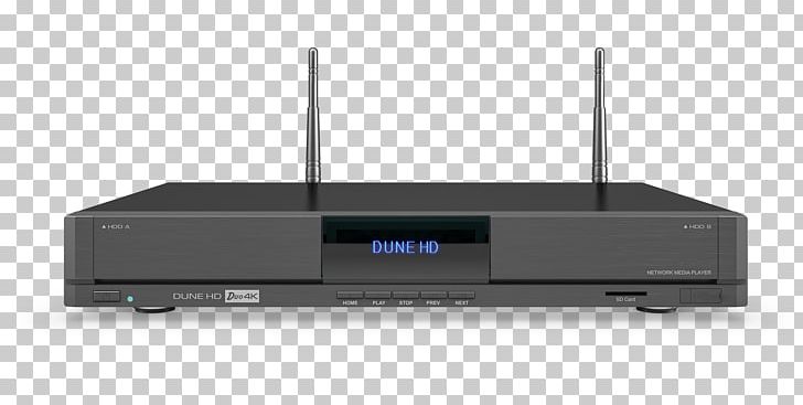 DUNE HD DUO 4K Multimedia Centre High Efficiency Video Coding 4K Resolution Digital Media Player High-definition Television PNG, Clipart, 4k Resolution, Electronics, Highdefinition Television, Highend Audio, High Fidelity Free PNG Download