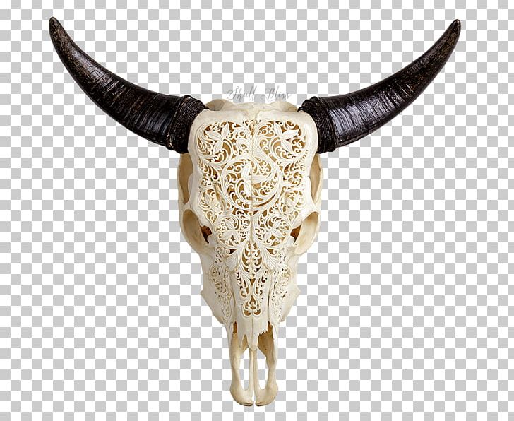Cattle XL Horns Skull Wood Carving PNG, Clipart, Animal, Balinese People, Bliss, Bone, Cart Free PNG Download