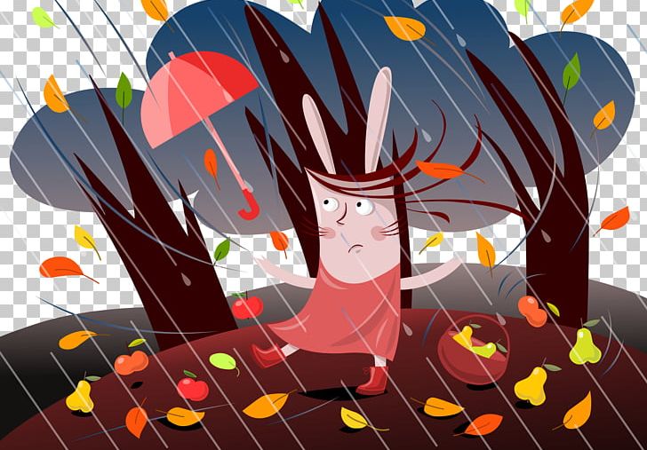 Cartoon Autumn Illustration PNG, Clipart, Art, Cartoon, Computer Wallpaper, Deciduous, Download Free PNG Download