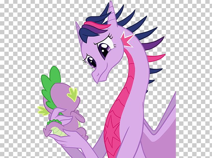 Twilight Sparkle Spike Pony Rarity Rainbow Dash PNG, Clipart, Applejack, Art, Cartoon, Deviantart, Dragon Free PNG Download