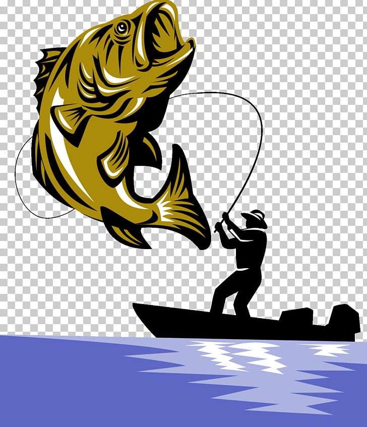 Bass Fishing Fishing Rod Largemouth Bass PNG, Clipart, Angling, Aquarium Fish, Art, Bass, Bass Boat Free PNG Download